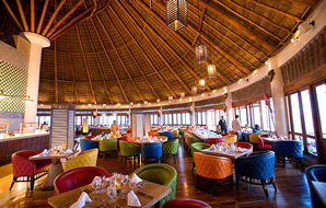 Exclusively gay Club Atlantis Cancun at Club Med resort Las Cazuelas Restaurant