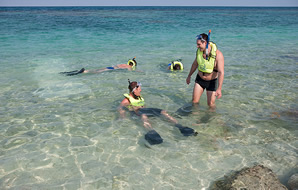 Exclusively gay Club Atlantis Cancun at Club Med resort Snorkeling