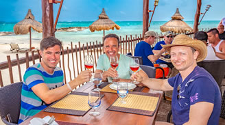 Cancun gay resort dining