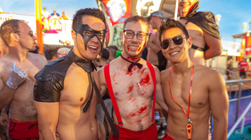 Halloween gay cruise