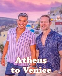 Athens to Venice Mediterranean gay cruise 2026