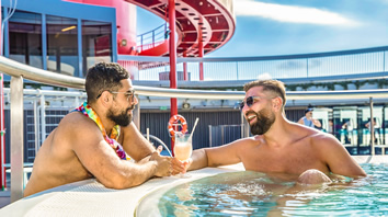 Virgin gay cruise jacuzzi