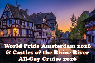 Amsterdam Pride Rhine River Gay Cruise 2026