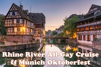 Rhine River All-Gay Cruise & Munich Oktoberfest 2026