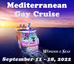 Wonder Mediterranean Gay Cruise 2022