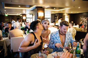 Vasco de Gama gay cruise dining