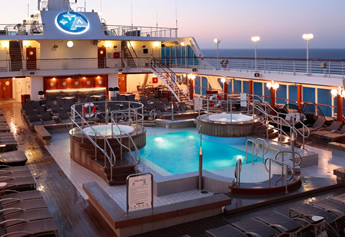 Azamara Journey pool deck