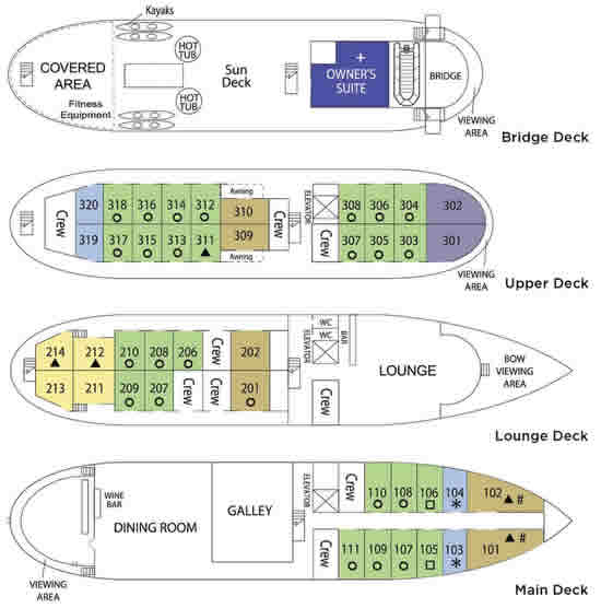 Wilderness Legacy Deck Plan