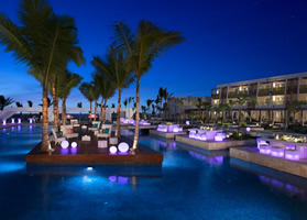Dreams Onyx Punta Cana Resort night view