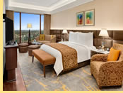 The Leela Ambience Hotel room
