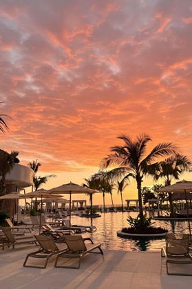 Unico Hotel Riviera Nayarit sunset