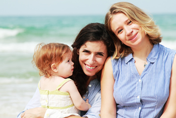 Lesbian family Caribbean cruise