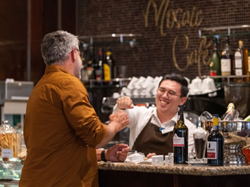 Azamara Onward Mosaic Cafe