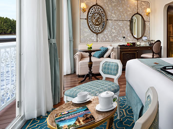 Uniworld Mekong Jewel accommodations