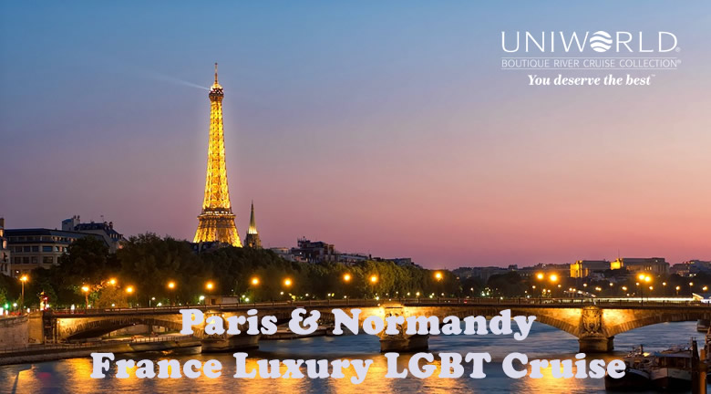 Paris & Normandy France Luxury LGBT Cruise 2026