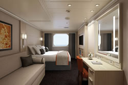 Nieuw Statendam Oceanview Family Stateroom