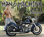 Man & Machine 2013 Wall Calendar