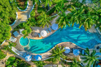 Mahekal Beach Resort pools