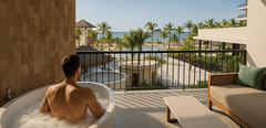 Estancia suite hot tub
