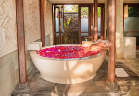 Bali gay villa bathroom