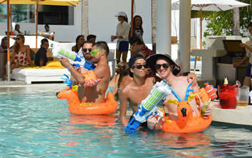 TropOut gay pool party