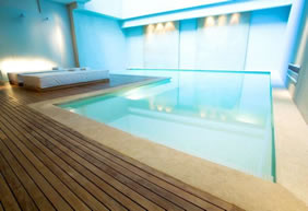 Serena Hotel indoor pool