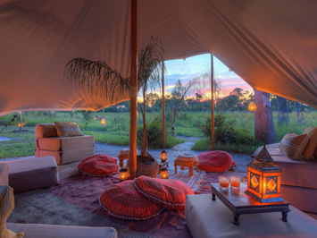 Khwai River Camp tent
