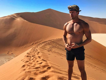 Namibia luxury gay safari tour