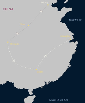 China Gay Tour Map