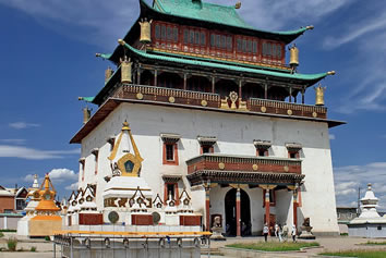 Ulaanbaatar gay tour - Gandan Buddhist Monastery