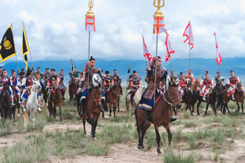 Mongolia warrior