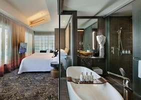 SO Auckland Hotel room