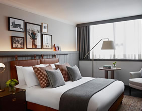 Kimpton Charlotte Square Hotel room