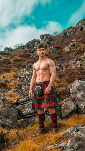 Scottish kilts