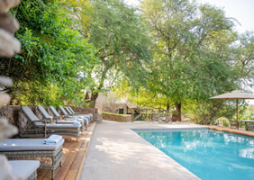 Thornybush Game Lodge pool