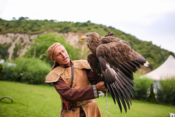 Kazakhstan gay tour - Sunkar Falconry Centre