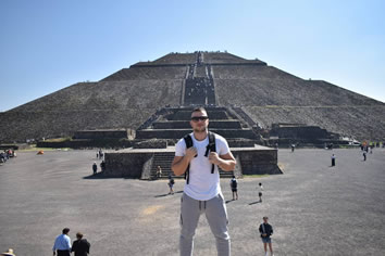 Teotihuacan Pyramids Mexico gay tour