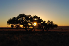 Namibia sunset