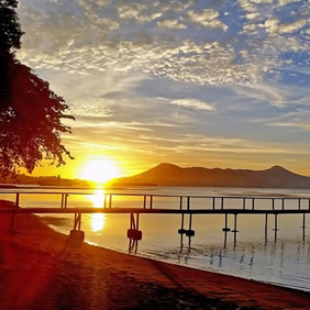 Papua New Guinea sunset