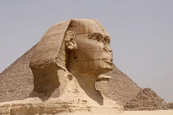 Egypt pyramids ga tour - Sphinx