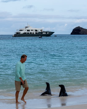 Galapagos gay cruise adventure