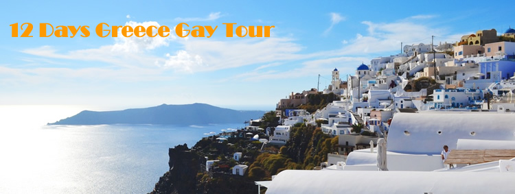 12 Days Greece Gay Tour - Athens, Santorini, Mykonos, Milos
