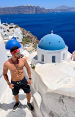 Santorini Greece gay tour