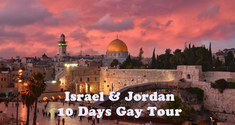 Israel & Jordan 10 Days Gay Group Tour