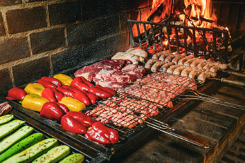 Buenos Aires lesbian tour - asado dinner
