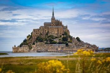 France lesbian tour - Mont Saint-Michel