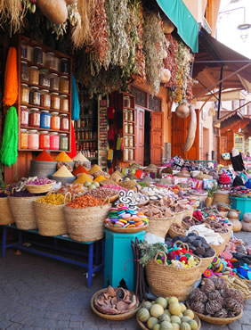 Marrakech market