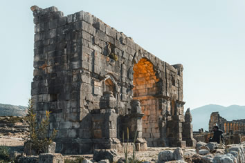 Volubilis, Morocco lesbian tour
