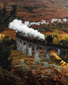 Scotland lesbian tour - Glenfinnan Viaduct
