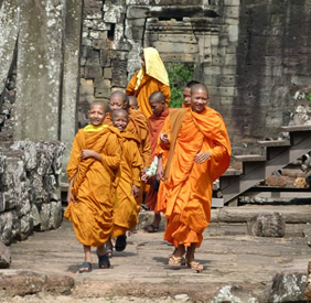 Cambodia monks